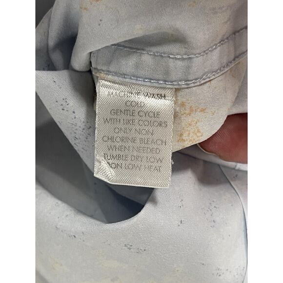 Calvin Klein Button Down Dress Shirt Men X Large Tropical Print - Picture 3 of 7